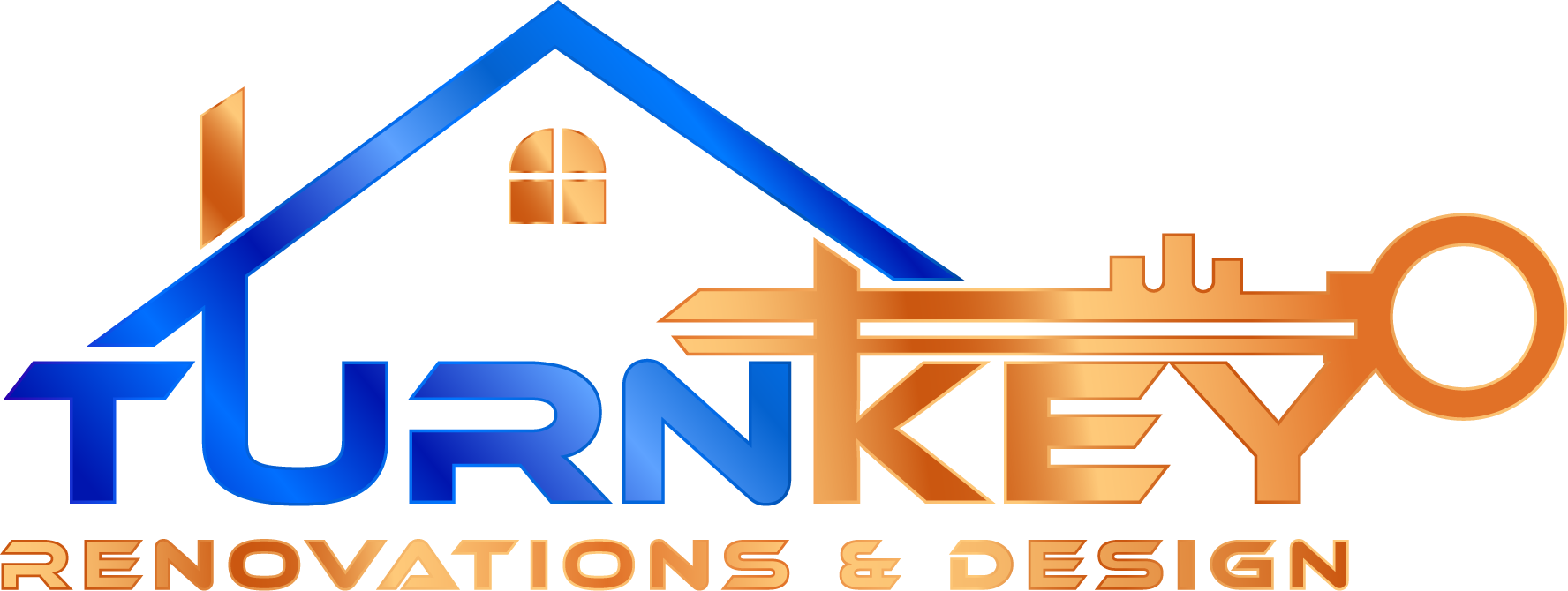 TurnKey Renovations & Design Logo