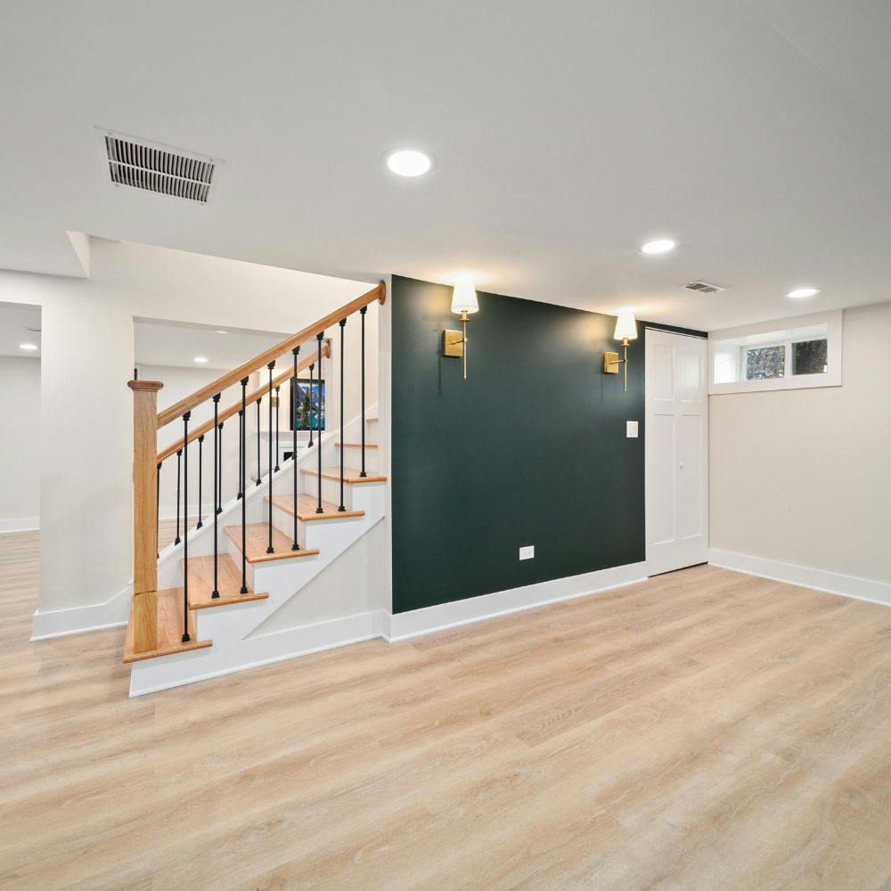 Basement renovation planning and finishing by TurnKey Renovations