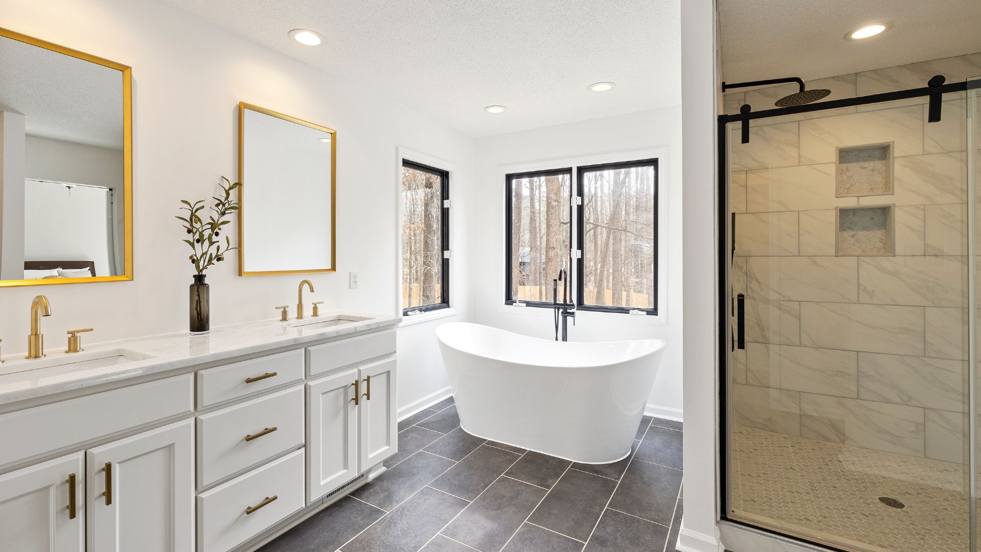 Bathroom renovation by TurnKey Renovations & Design