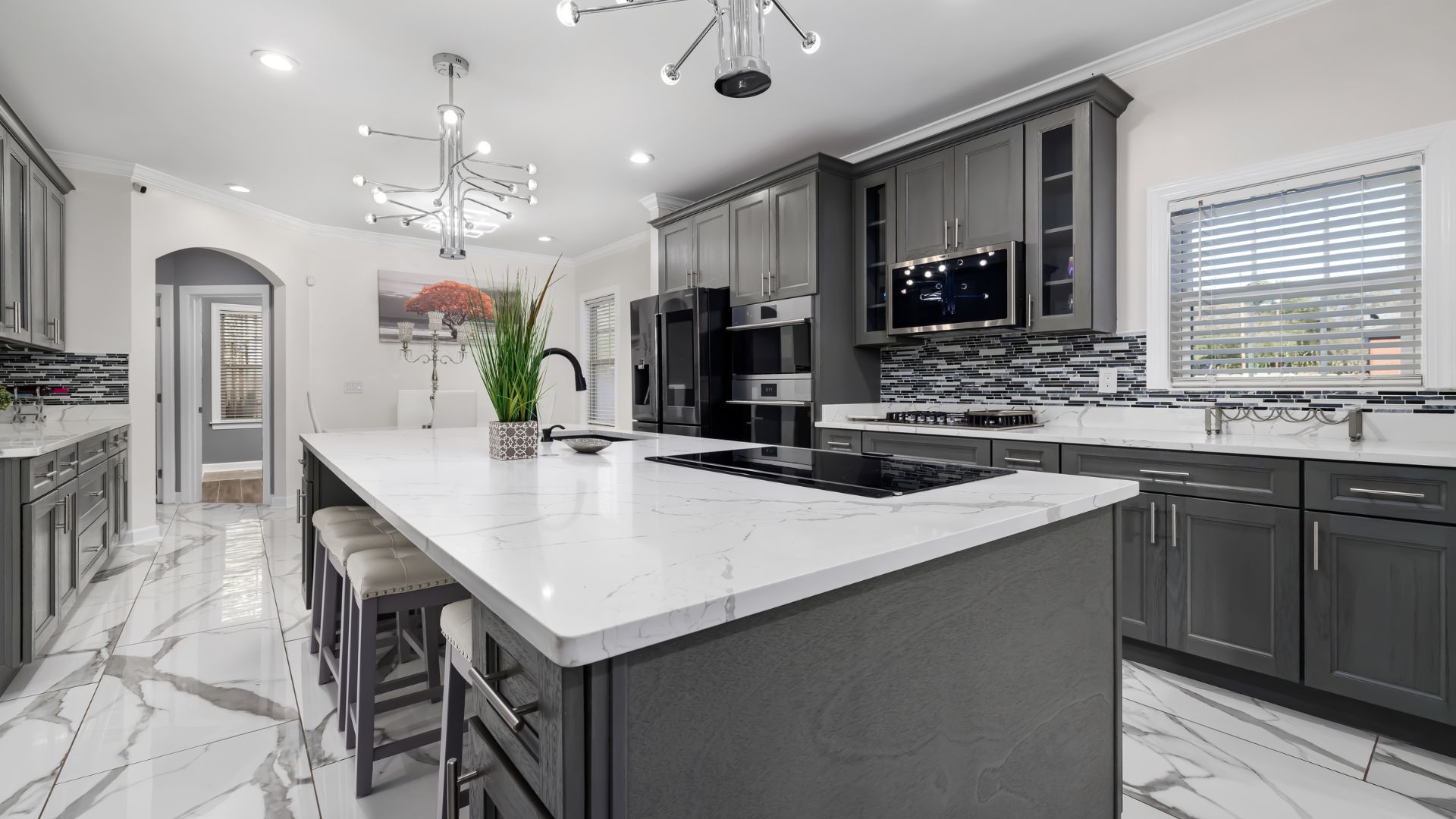 Completed kitchen renovation project by TurnKey Renovations